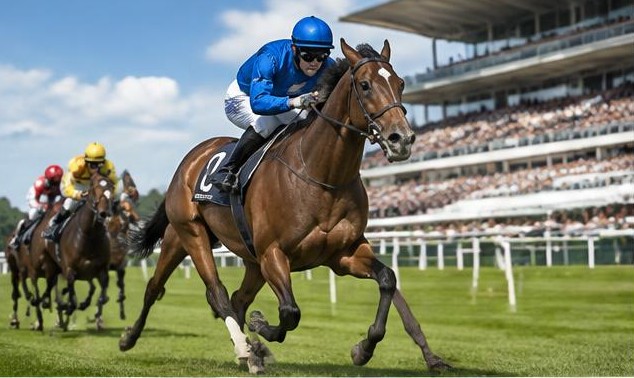 Illustrative racing scene for Queen Anne Stakes — on the flat