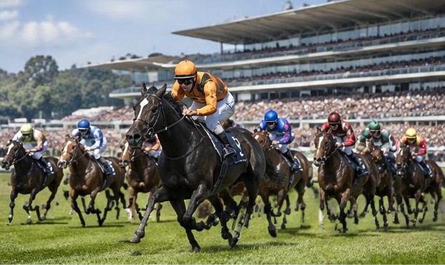 Illustrative racing scene for Prince of Wales's Stakes — on the flat
