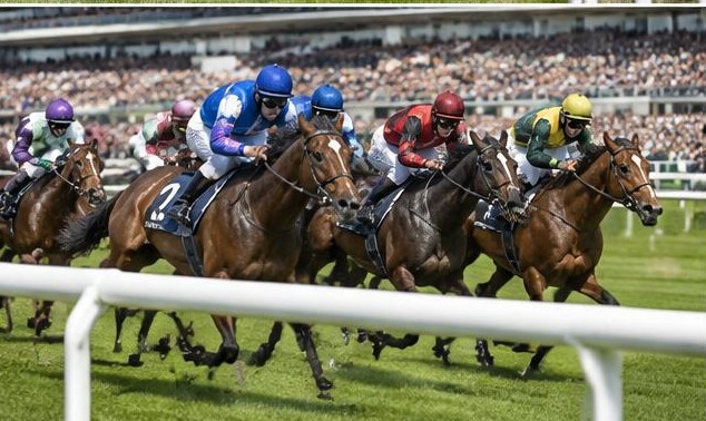 Illustrative racing scene for Queen Elizabeth II Jubilee Stakes — on the flat
