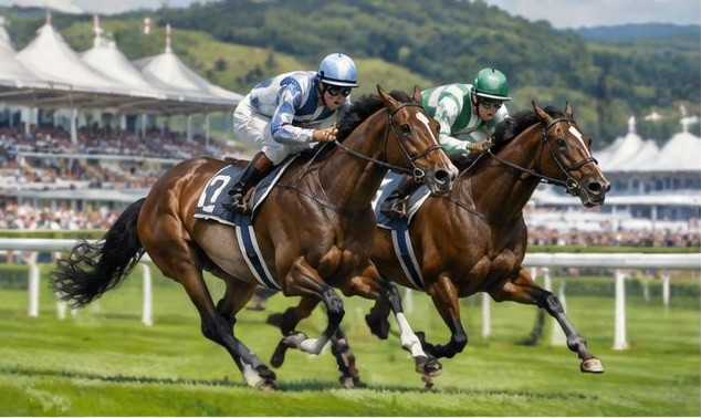 Illustrative racing scene for Sussex Stakes — on the flat
