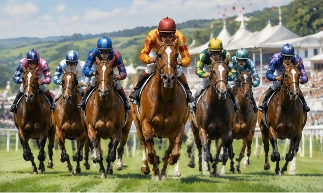 Illustrative racing scene for Molecomb Stakes — on the flat