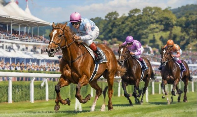 Illustrative racing scene for Nassau Stakes — on the flat