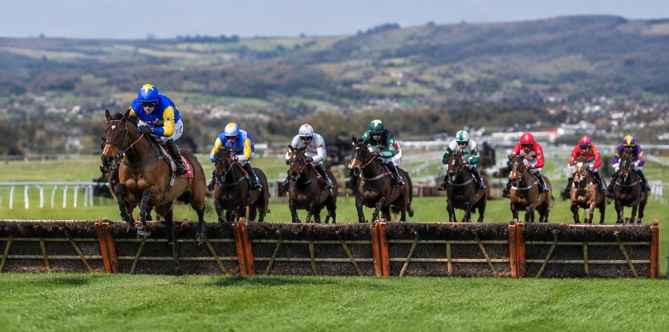 Illustrative racing scene for Pertemps Final — over hurdles