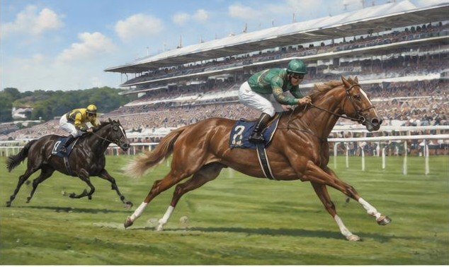 Illustrative racing scene for Great Voltigeur Stakes — on the flat