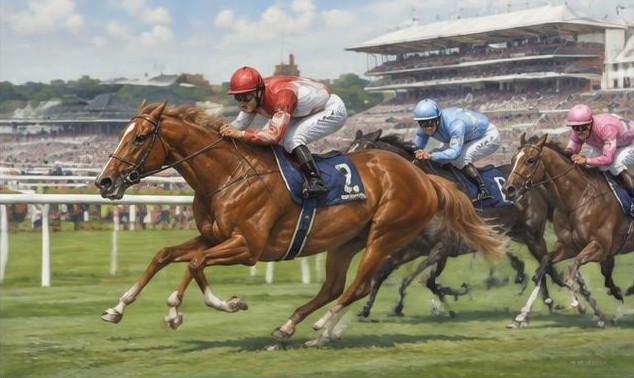 Illustrative racing scene for Lowther Stakes — on the flat